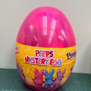Peeps mystery egg with bunny inside